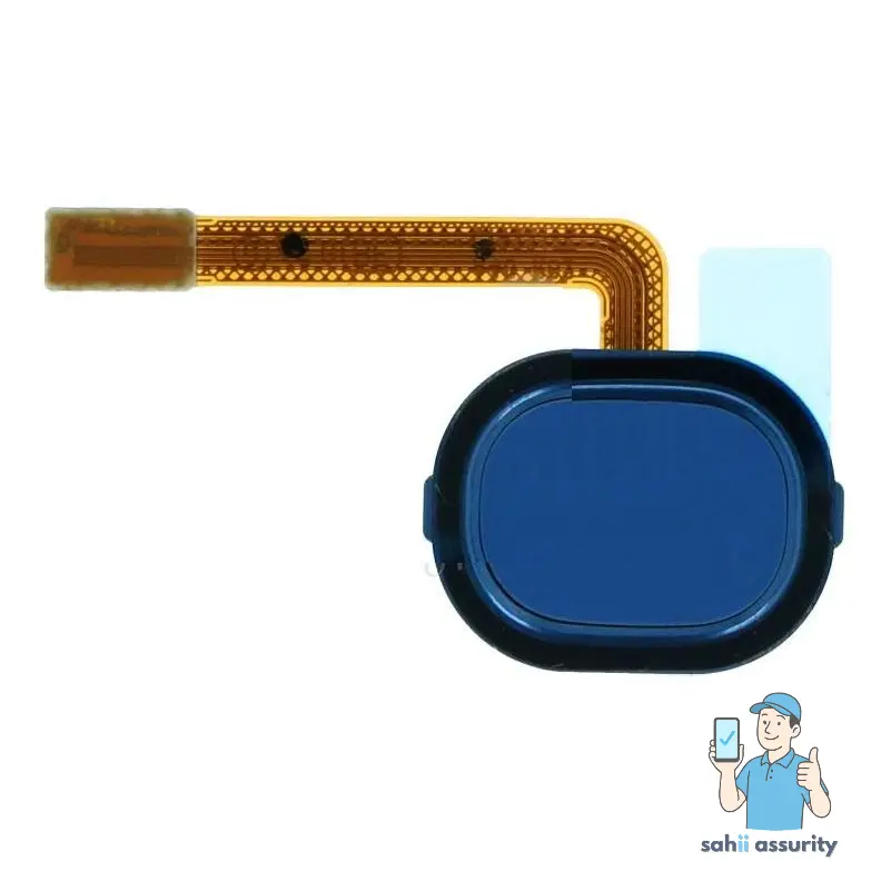 Fingerprint Sensor with Flex Cable for Samsung Galaxy A30 Blue thumbnail